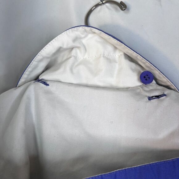 London Fog Lightweight Windbreaker Rain Jacket Retro Y2K Purple Plus Size 2X - Picture 8 of 12